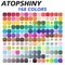 Alcohol Markers 168 Colors Drawing Pens Set Dual Tip Permanent Art Markers for Kids and Adult Gifts-168 Black Shell Refillable